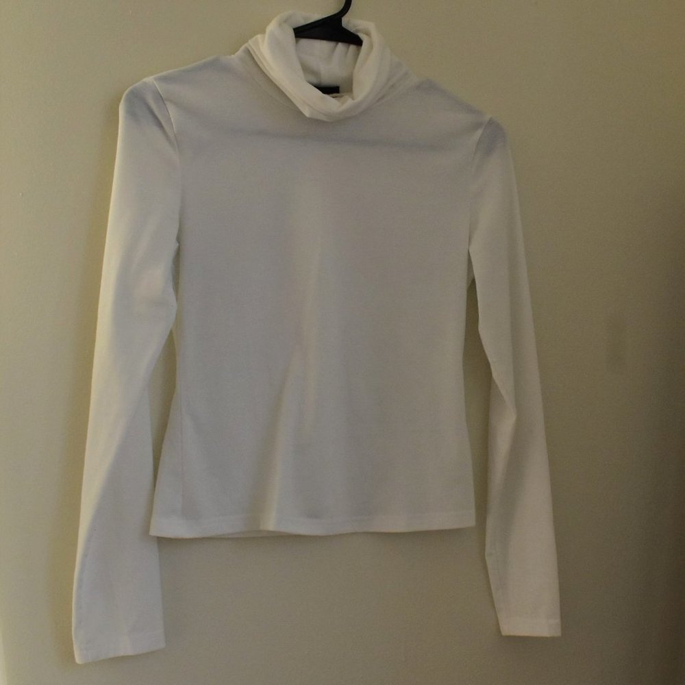 White turtleneck